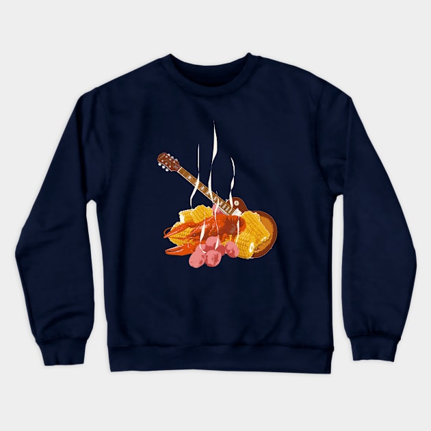 Crawfish Boil Crewneck Sweatshirt by Showdeer